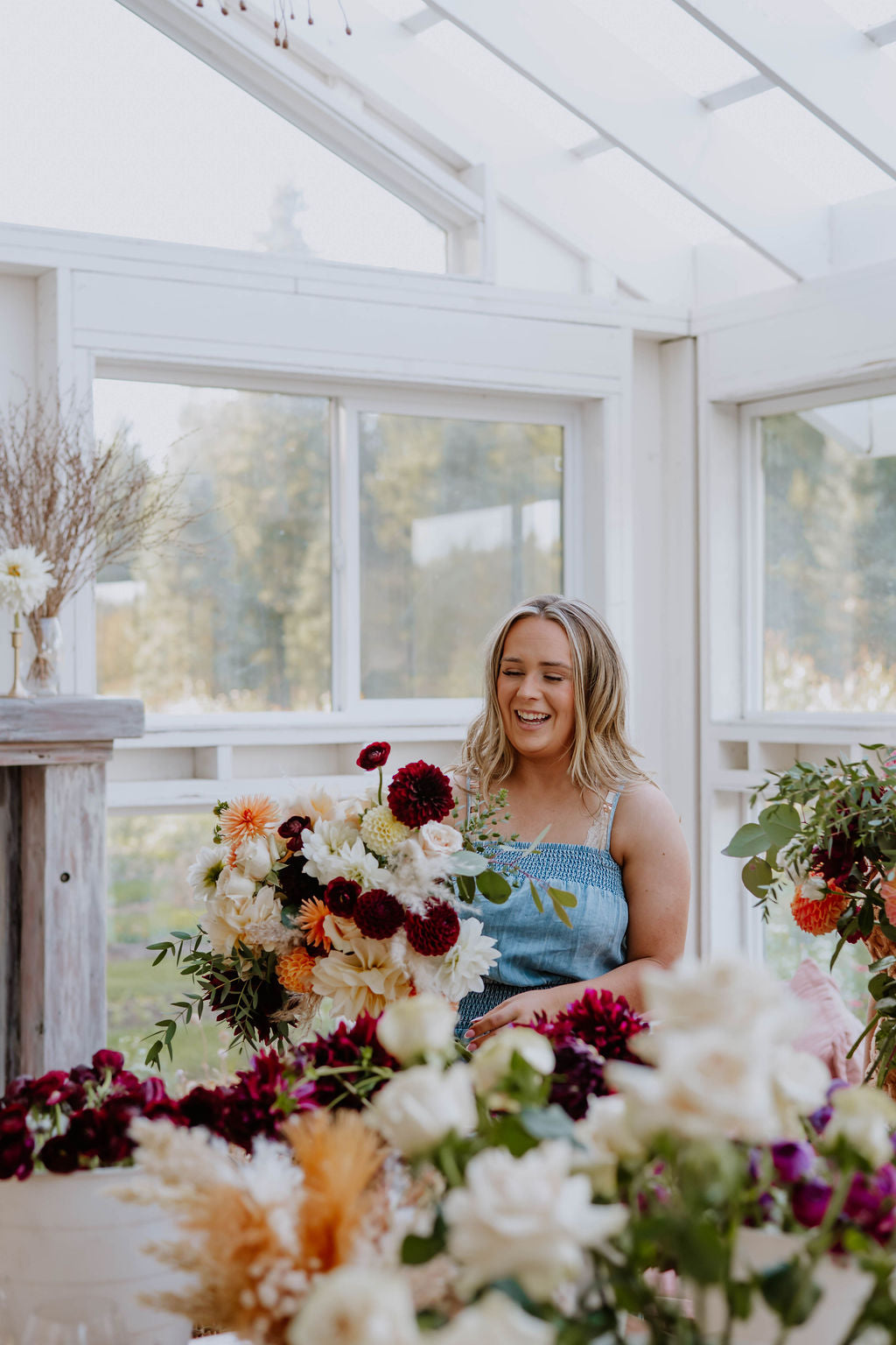Bridal Bouquet Night at the Flower Farm